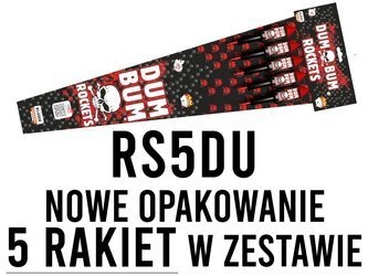 Crackling DumBum Rocket RS5DU - 5 sztuk