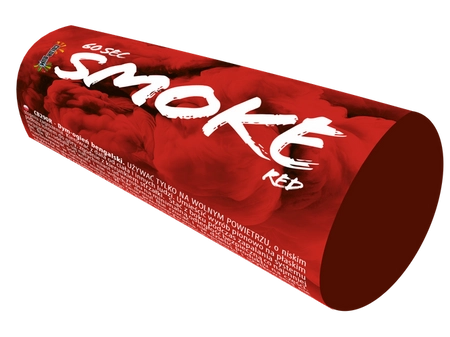 Świeca Dymna Color Bum CB290R - czerwony