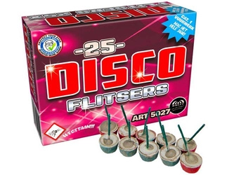 Mini-Stroboskopy DISCO FLITSERS 5027 - 25 sztuk