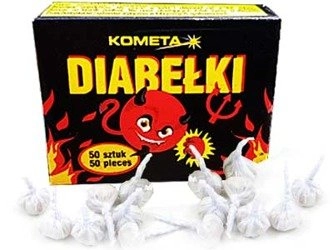 Strzelające diabełki P0002 - 50 sztuk