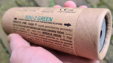 Swieca dymna ARKO RDG2 - ZIELONY