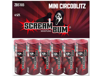 Scream Bum Mini Circoblitz ZBS103 - 6 sztuk