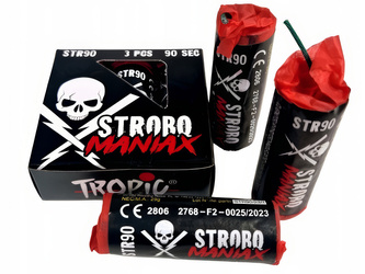 Strobo Maniax White STR90 - 3 sztuki